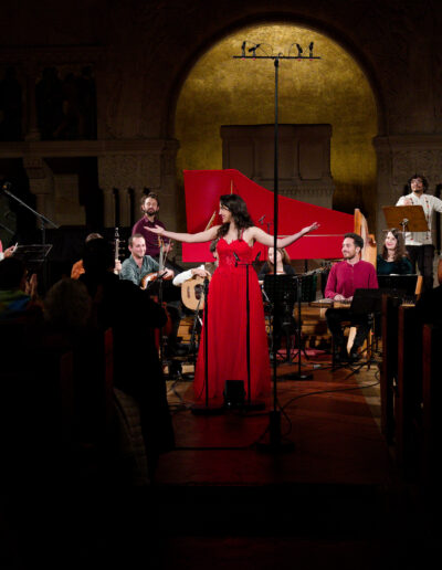 Avventura Barroca and Maya Amir photo by Oren Kirschenbaum